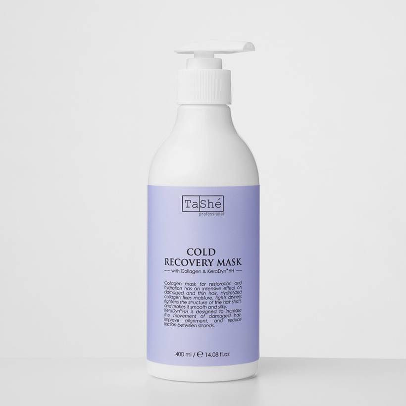 Коллагеновая маска для интенсивного восстановления волос Tashe Professional Сold Recovery 400 мл