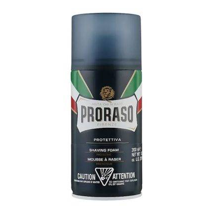 Пена для бритья Proraso Shave Foam Protect, Aloe & Vitamin E, 300 ml.