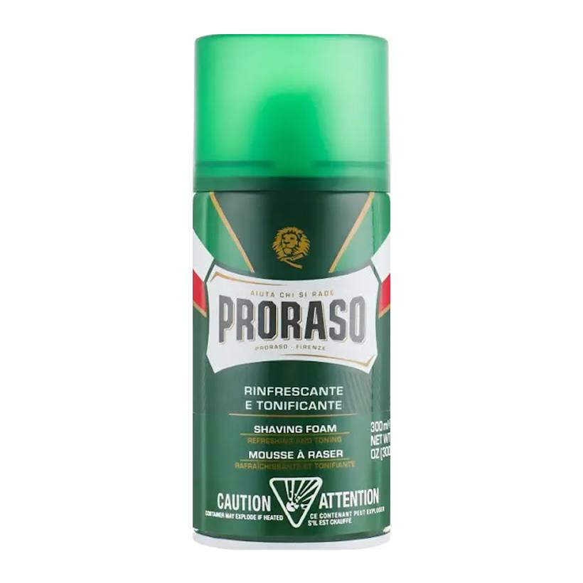 Пена для бритья Proraso Shave Foam Refresh, Eucalyptus & Menthol 300 мл