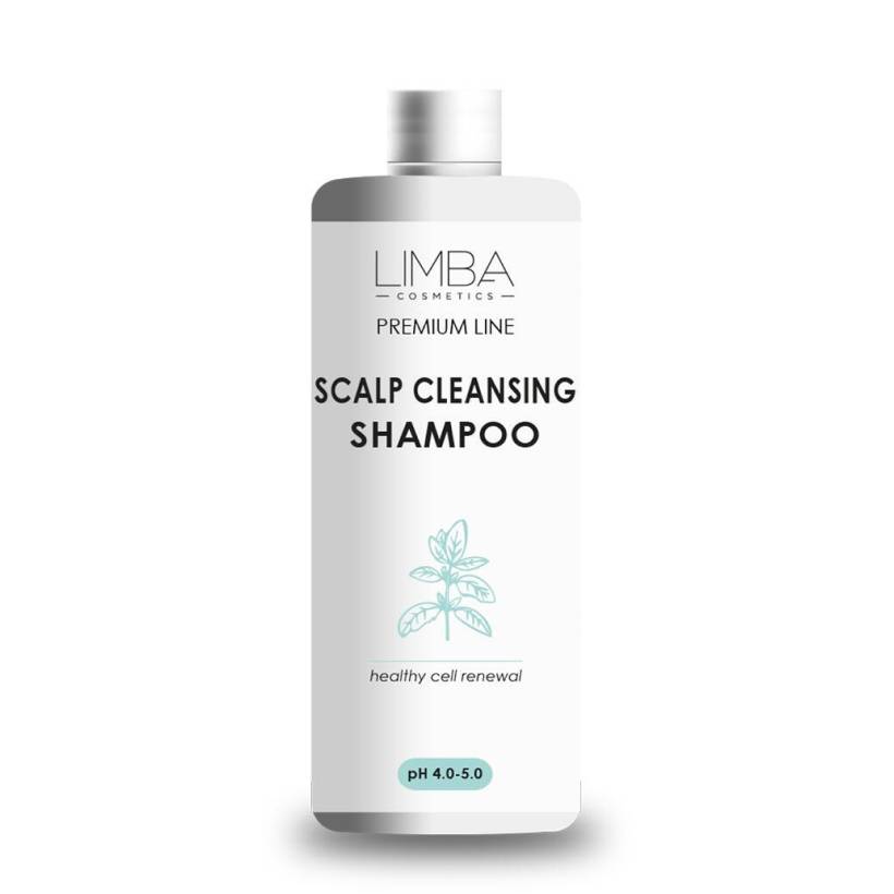 Шампунь для кожи головы Limba Cosmetics Premium Line Mint Scalp Cleansing Shampoo 1000 мл