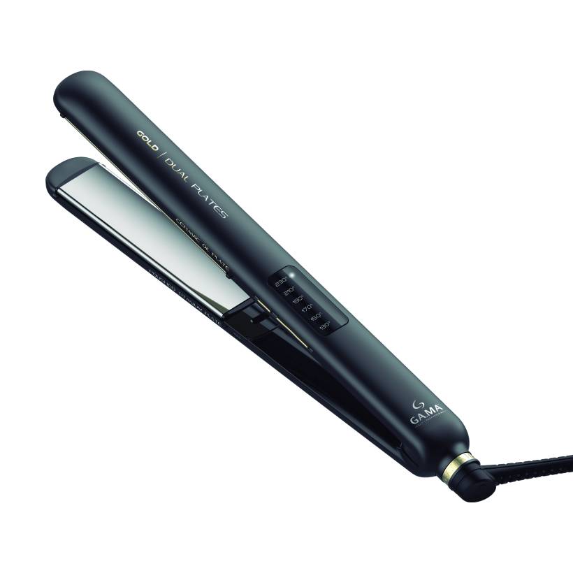 Выпрямитель для волос GA.MA CP14 LED DUAL PLATE GOLD - SY