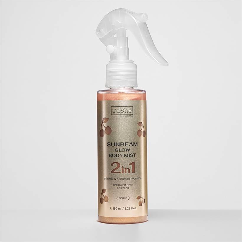 Сияющий мист для тела Tashe professional Sunbeam Glow body mist, 150 мл