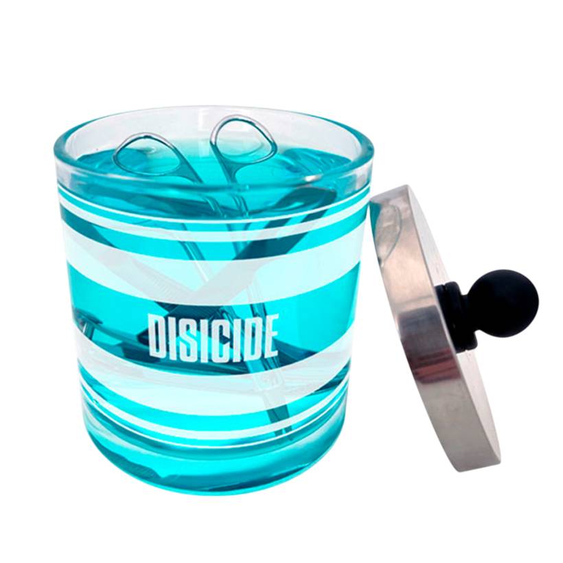 Колба для дезинфекции инструментов Disicide Банка для маникюра 170 ml 1