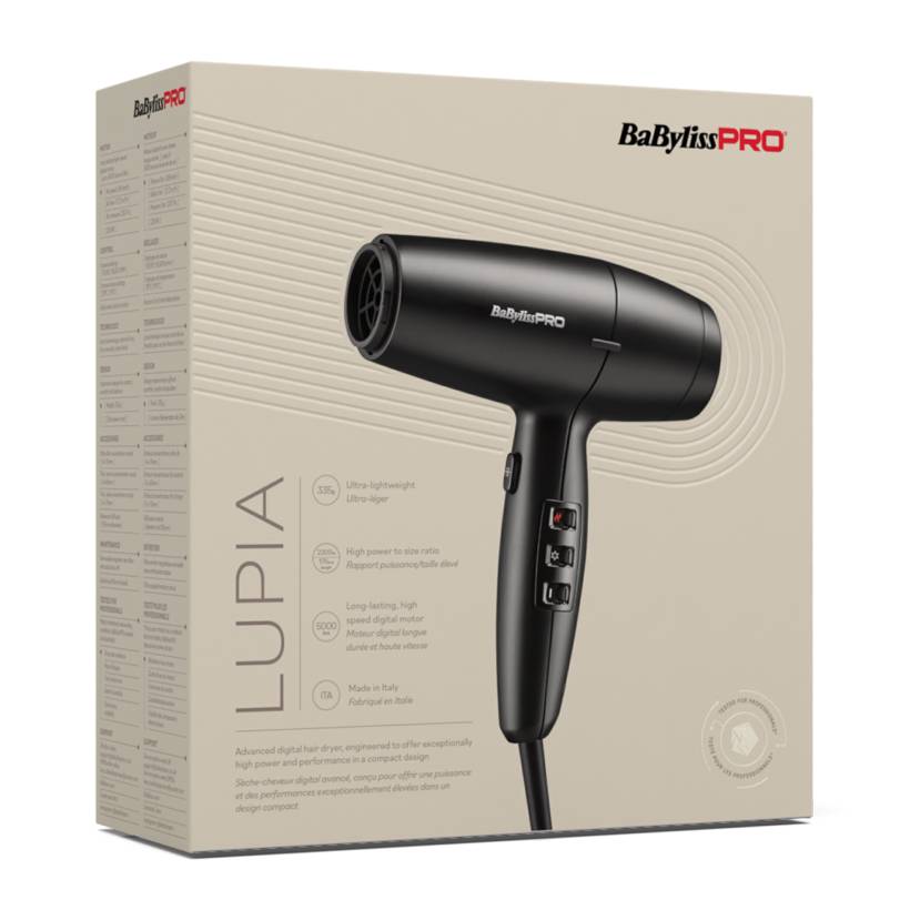 Профессиональный фен для волос BabylissPro BAB7600E – LUPIA 2